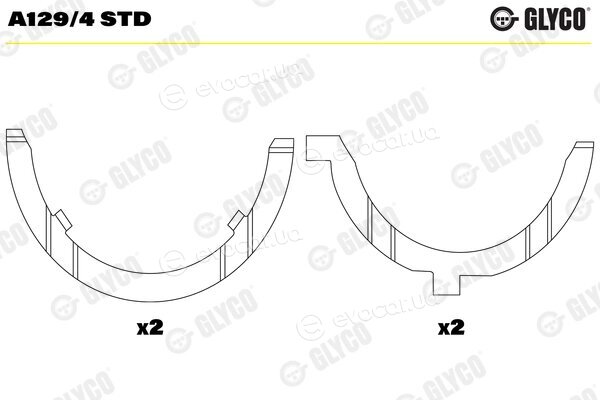 Glyco A129/4 STD