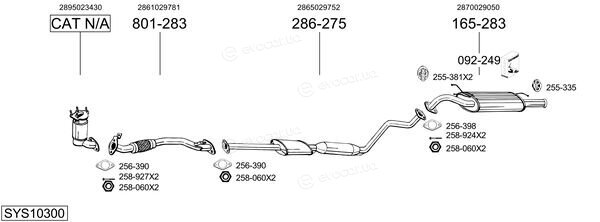 Bosal SYS10300