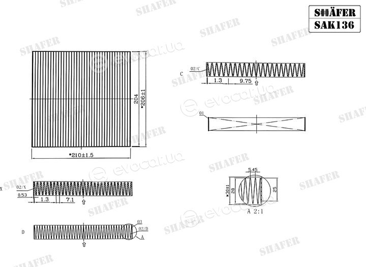 Shafer SAK136