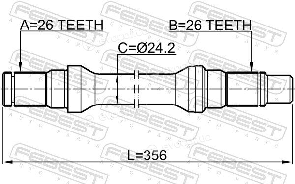 Febest 2112-RANGELH