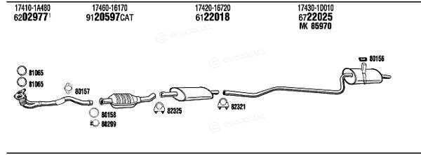 Walker / Fonos TO51154A