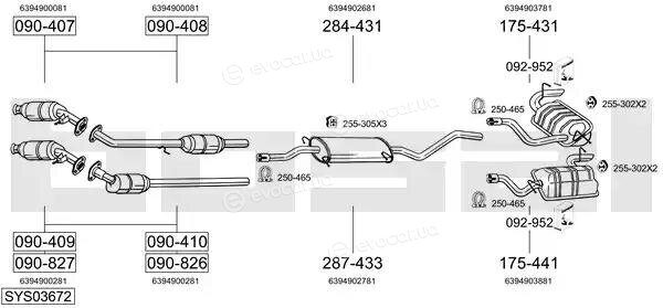 Bosal SYS03672