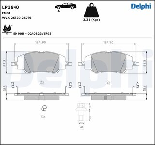 Delphi LP3840