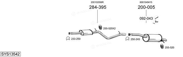 Bosal SYS13542