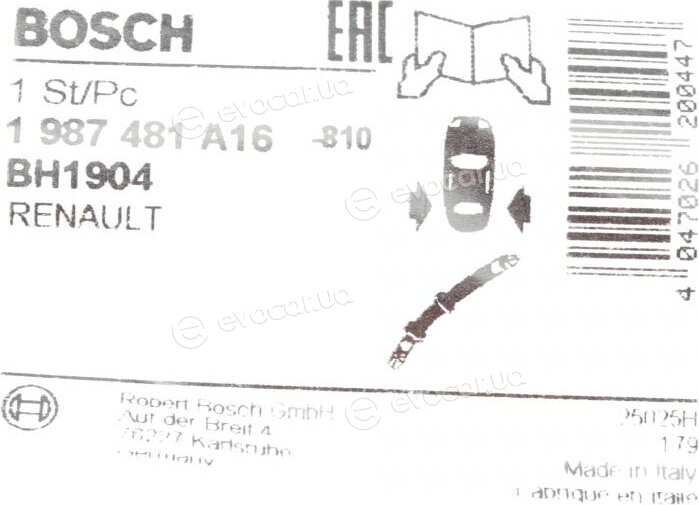 Bosch 1 987 481 A16