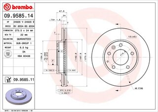 Brembo 09.9585.11