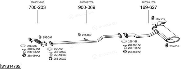 Bosal SYS14765