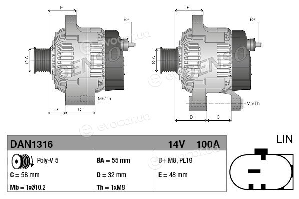 Denso DAN1316