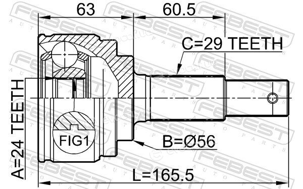 Febest 0210-B30