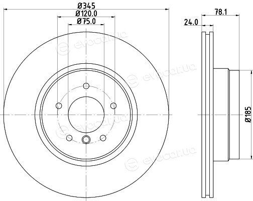 Hella Pagid 8DD 355 129-321