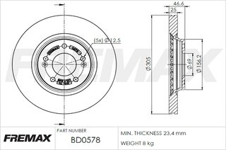 Fremax BD-0578