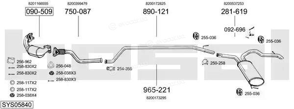 Bosal SYS05840