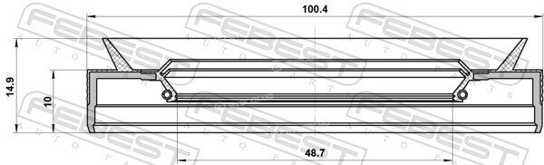 Febest 95PES-501001015C