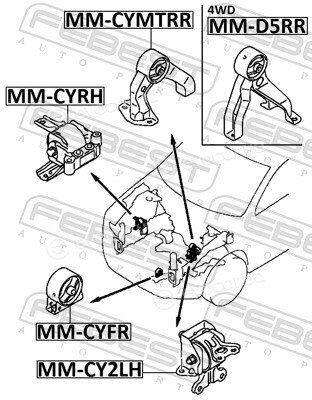 Febest MM-CY2LH