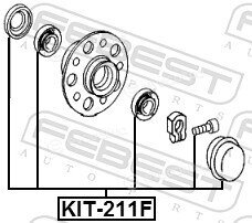 Febest KIT-211F