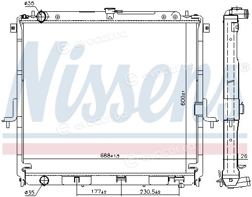 Nissens 68726