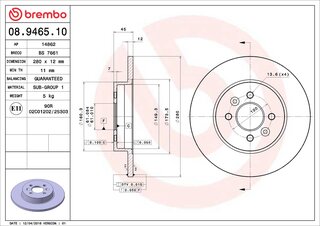 Brembo 08.9465.10