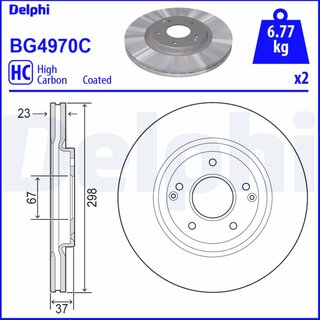 Delphi BG4970C