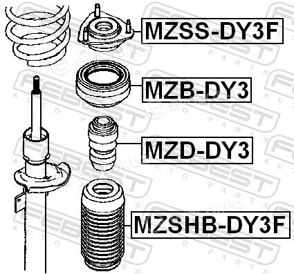 Febest MZD-DY3