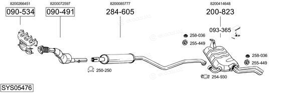 Bosal SYS05476