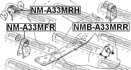 Febest NMB-A33MRR