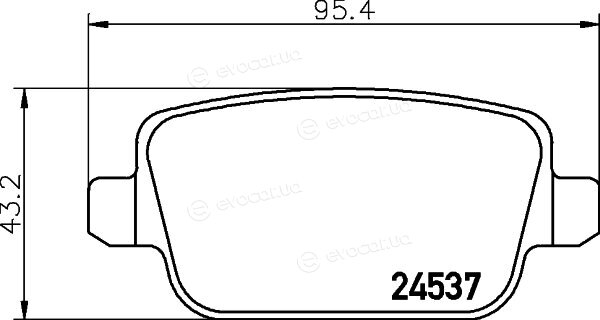 Hella Pagid 8DB 355 025-351