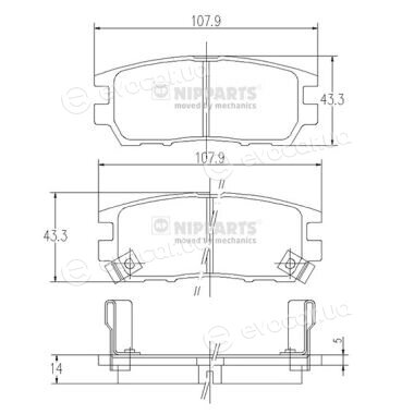 Nipparts J3615005