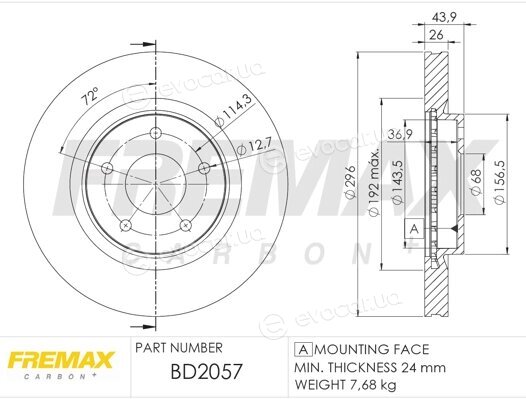 Fremax BD-2057