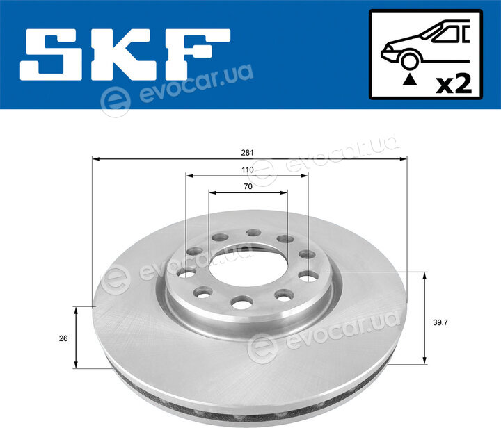 SKF VKBD 81130 V2
