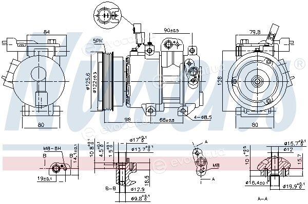 Nissens 890684