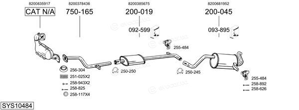 Bosal SYS10484