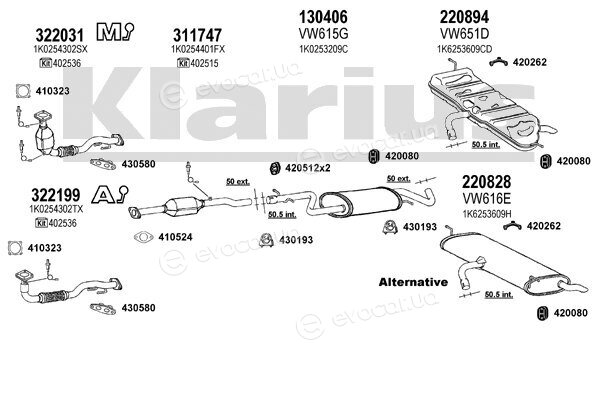 Klarius 931126E