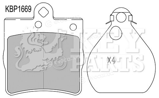 Key Parts KBP1669