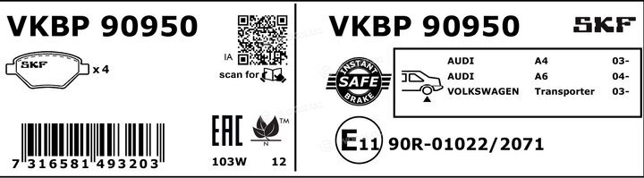 SKF VKBP 90950