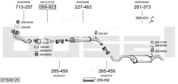 Bosal SYS06125