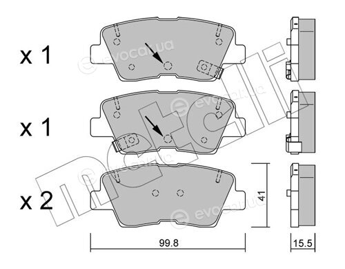 Metelli 22-0886-1