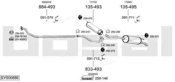 Bosal SYS00886