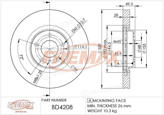 Fremax BD-4208