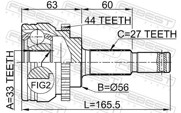 Febest 0210-L31A44