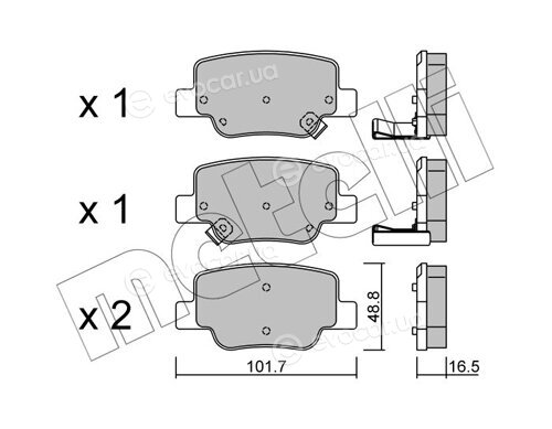 Metelli 22-0880-0