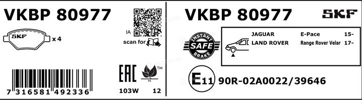 SKF VKBP 80977