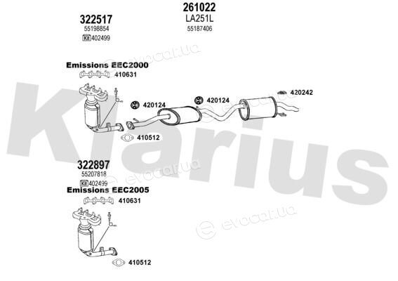 Klarius 510262E