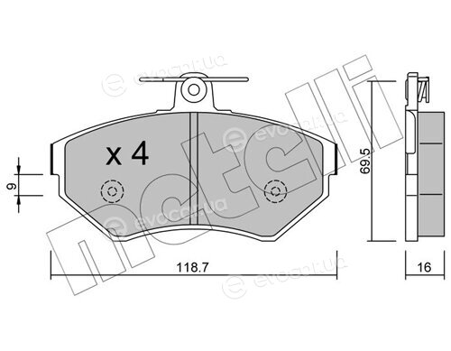 Metelli 22-0215-1