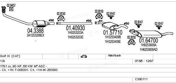 MTS C380111002911