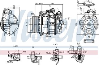 Nissens 890749