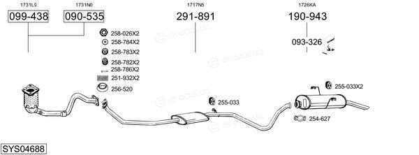 Bosal SYS04688