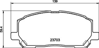 Hella Pagid 8DB 355 011-161