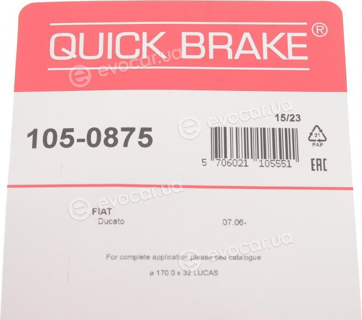 Kawe / Quick Brake 105-0875