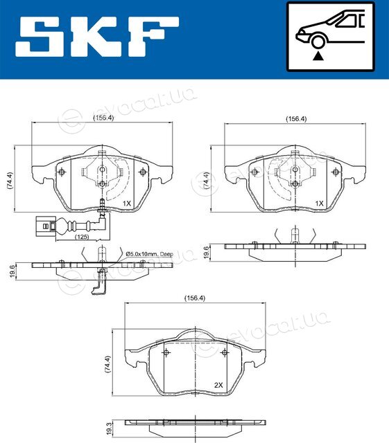 SKF VKBP 80270 E