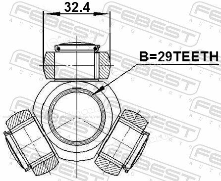 Febest 0416-CY2